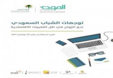 تقرير استطلاعي توجهات الشباب السعودي نحو الزواج